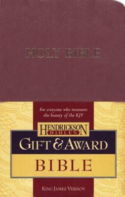 KJV Gift & Award Bible (New)