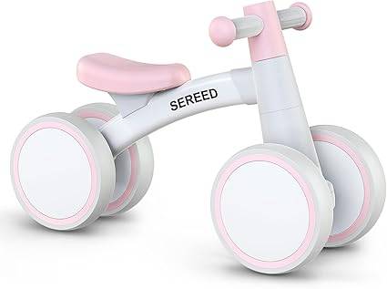 SEREED Baby Balance Bike for 1 Year Old Boys Girls 12-24 Month Toddler