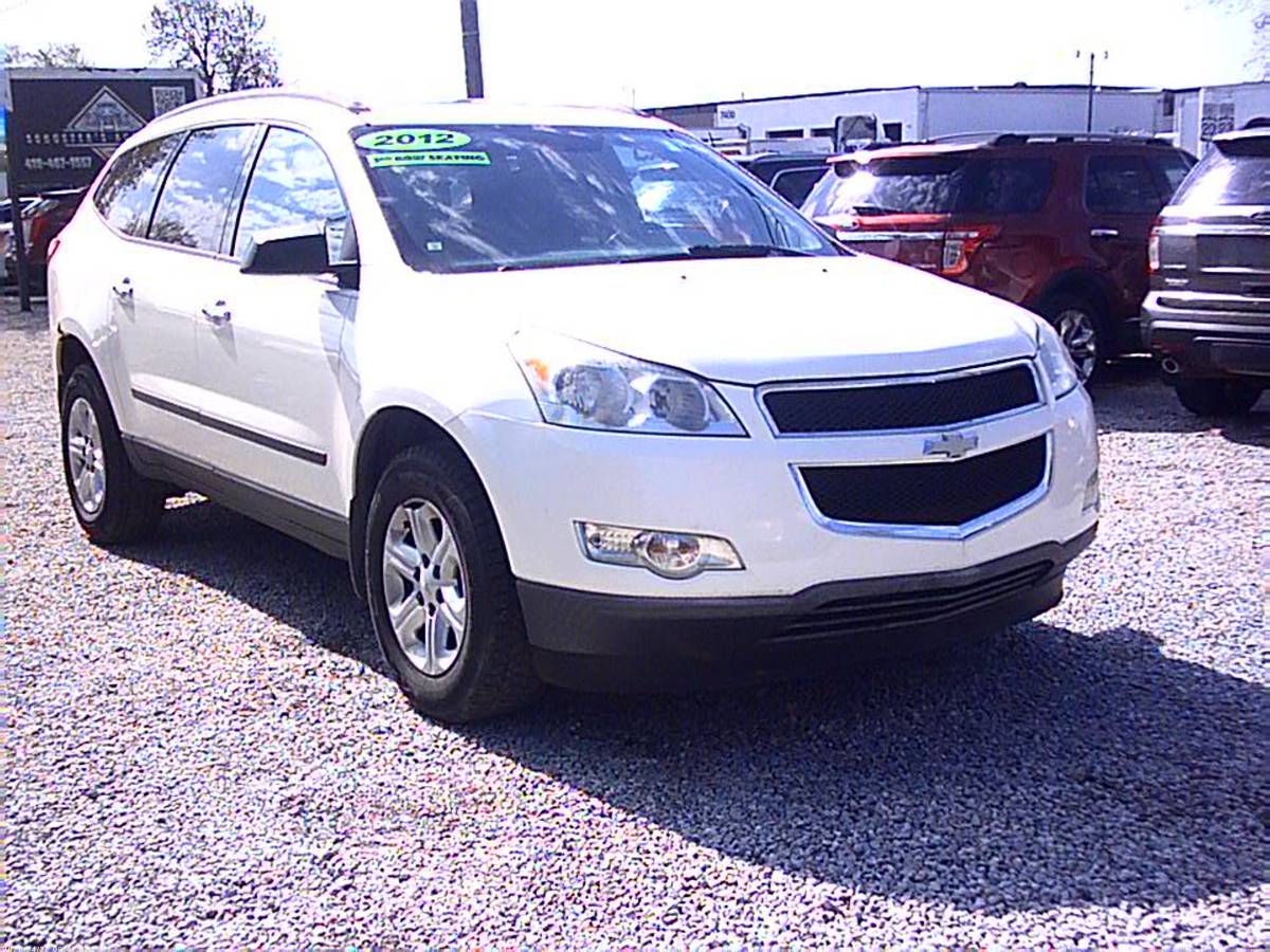 2012 CHEVY TRAVERSE 3-ROWS 158K JOHN 419-297-9709