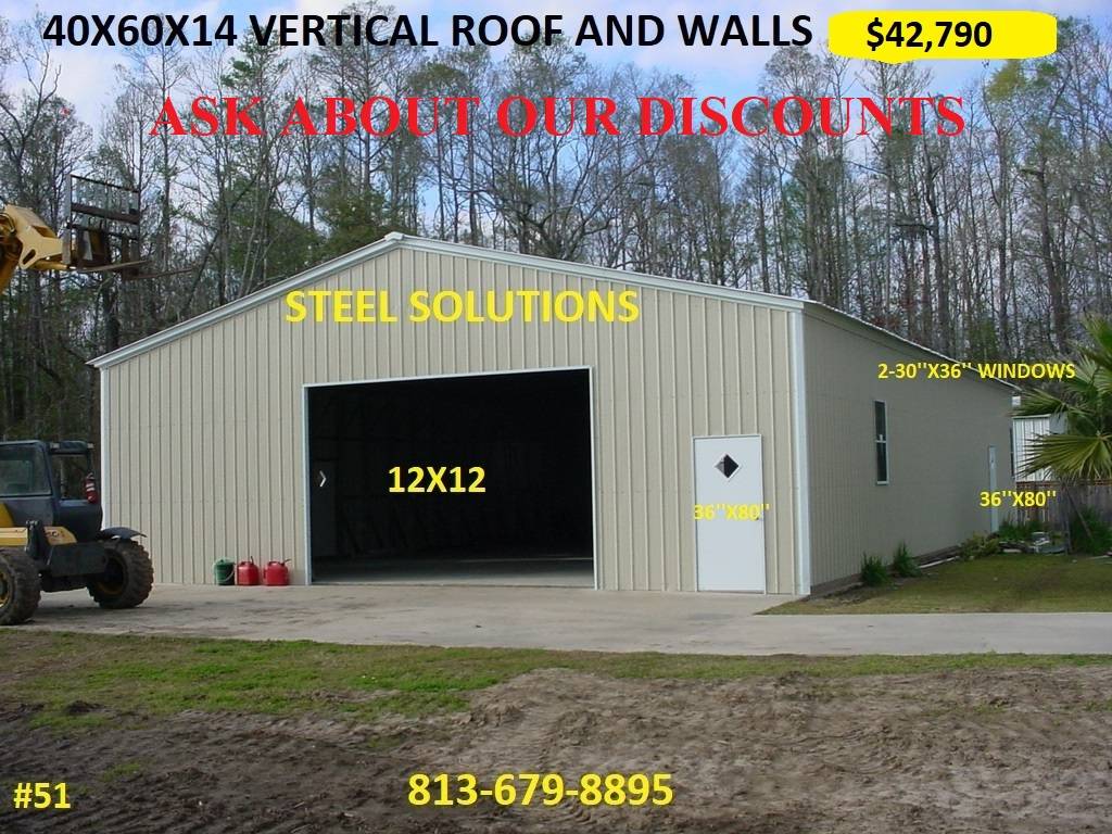 STEEL SOLUTIONS STEEL BUILDINGS INSTALLED