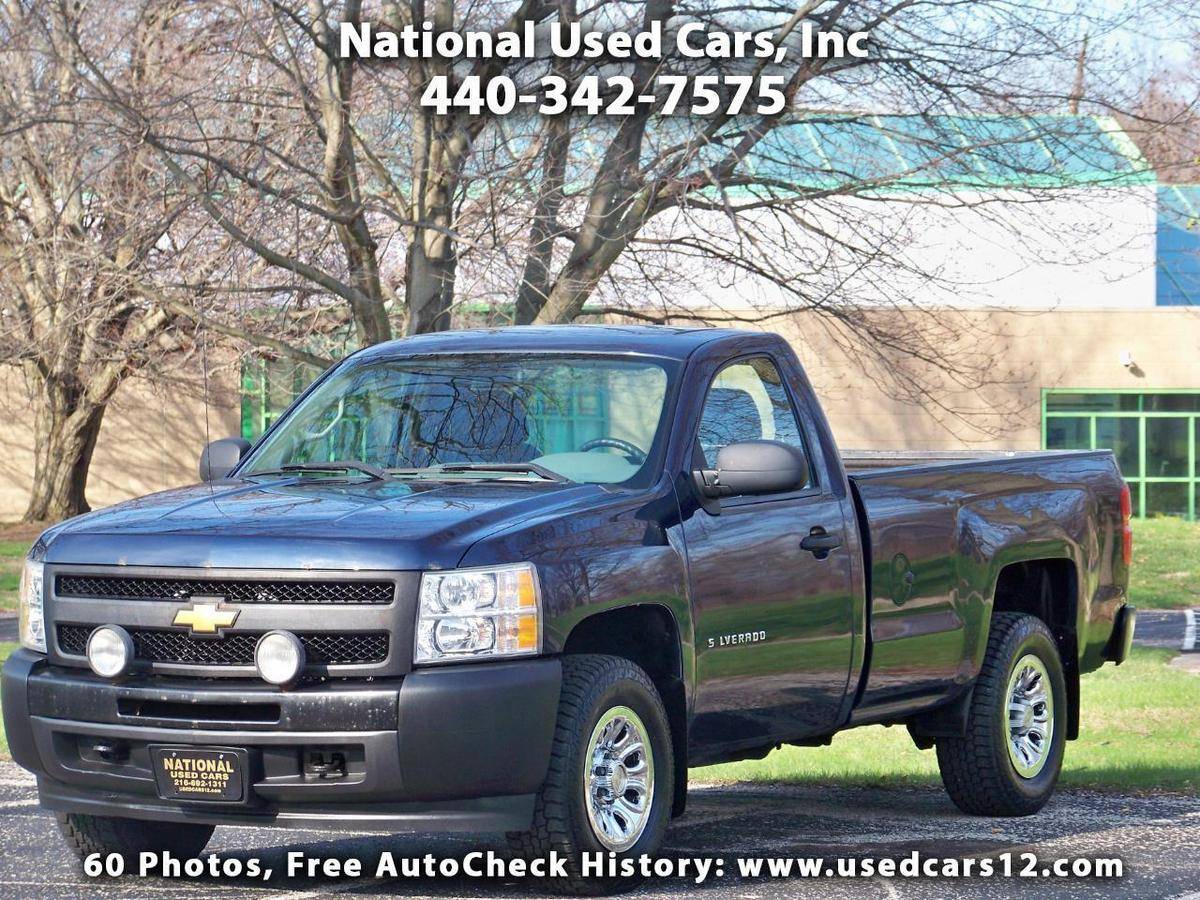2012 Chevrolet Chevy Silverado 1500 W/T Reg Cab 4WD Long Box 8Ft Bed