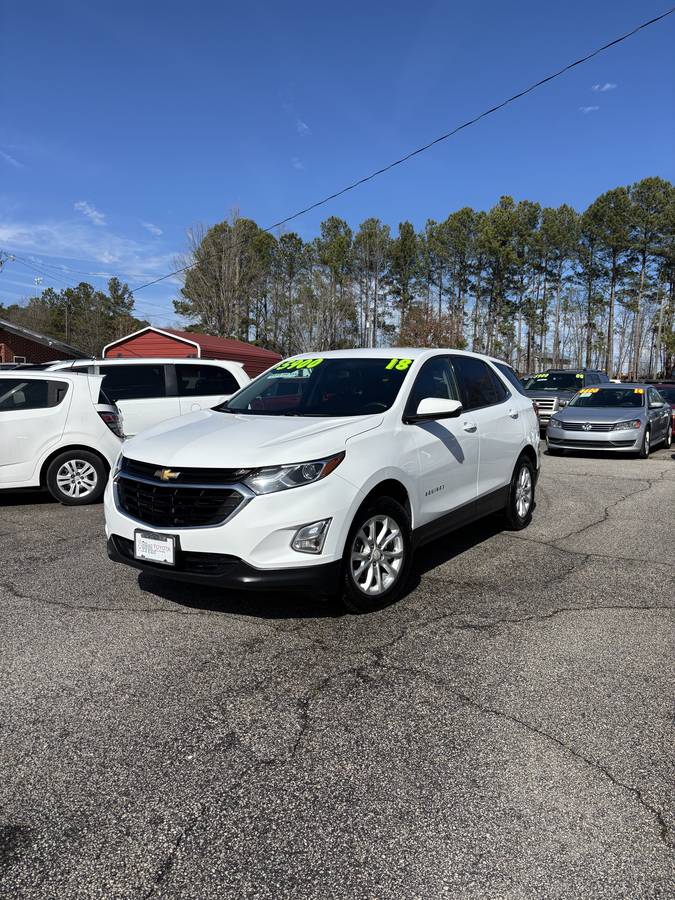 2018 CHEVROLET EQUNIOX, CLAYTON MOTORS INC