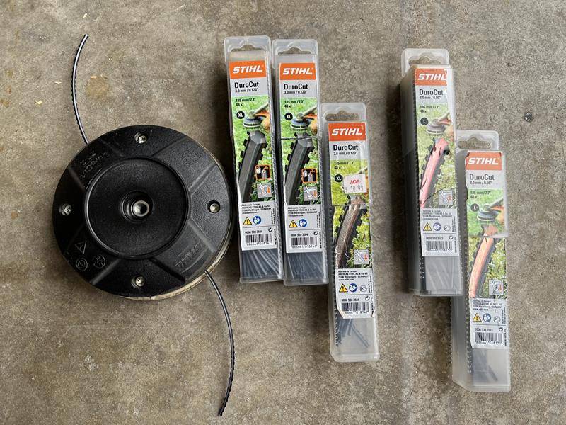 Stihl DuroCut 20-2 String Trimmer Head + 5 Boxes of Line
