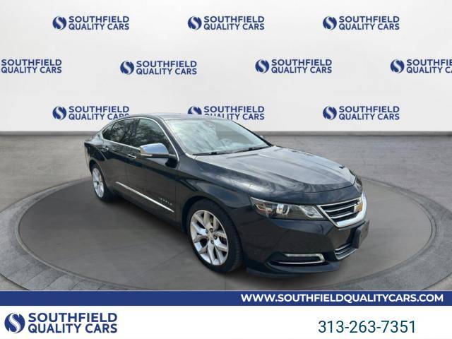 2016 Chevy Chevrolet Impala LTZ sedan Black