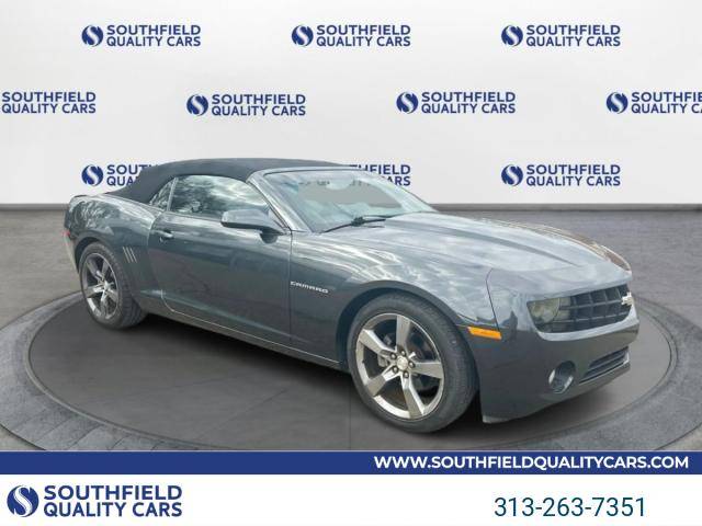 2012 Chevy Chevrolet Camaro 2LT Convertible Ashen Gray Metallic