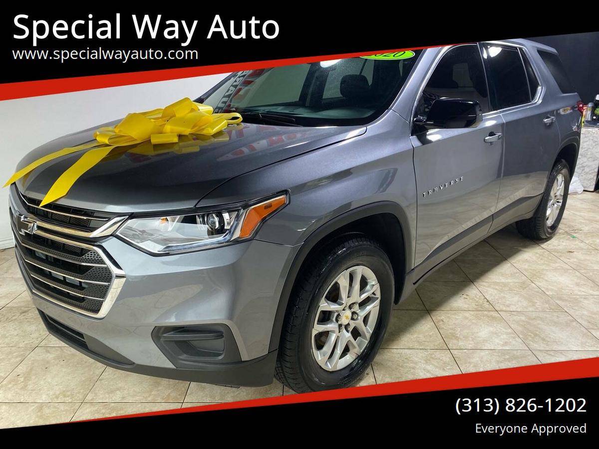 2020 Chevrolet Chevy Traverse LS 4dr SUV w/1LS EVERY ONE GET APPROVED 0 DOWN