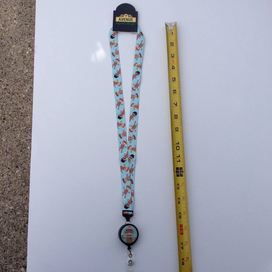 Monsieur Monkey, ID Avenue retractable LANYARD NIP