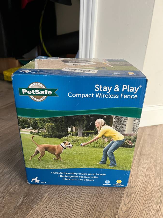 PetSafe Compact Wireless Fence w/ collar- up to 3/4 acre VERY GOOD