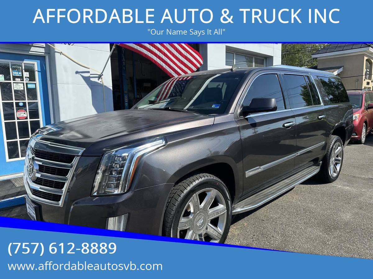 2015 CADILLAC ESCALADE ESV LUXURY SUV