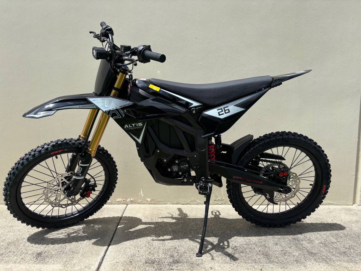 2026 Altis Sigma - Best Off-Road Dirt EBike - High Performance 98V