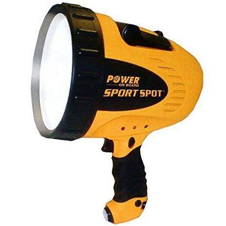 Power On Board® High Power Rechargeable Spotlight New in Box