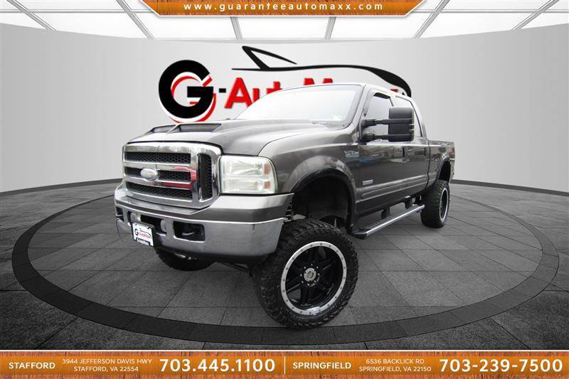 2005 FORD F-250 F250 F 250 SUPER DUTY Lariat Crew Cab 4WD WE FINANCE BAD CREDI