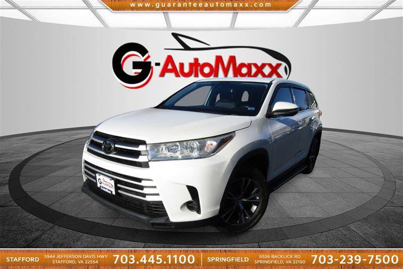 2019 TOYOTA HIGHLANDER LE AWD WE FINANCE BAD CREDIT