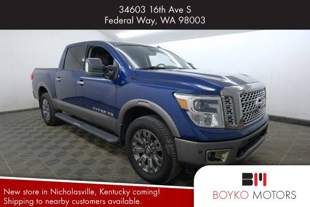 2019 Nissan Titan Platinum Reserve Pickup 4D 5 1/2 ft