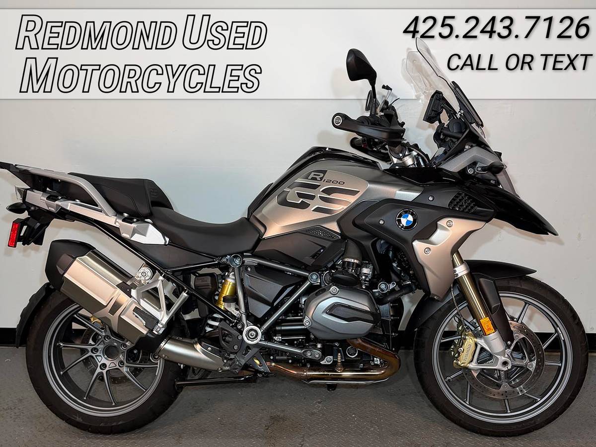 2018 BMW R1200GS Low Seat - 2,851 Miles - 1170cc Boxer Twin