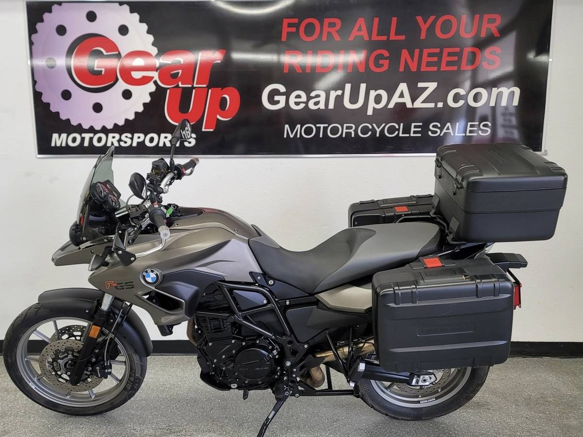 2014 BMW F700GS LOW MILES ALL 3 HARD BAGS