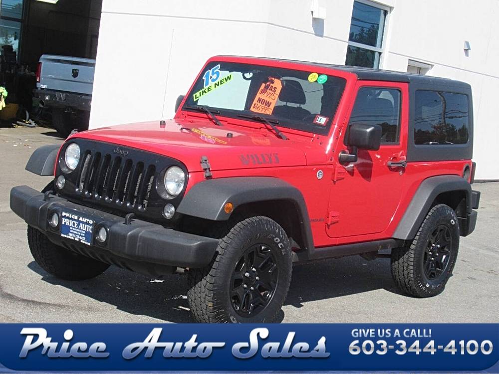2015 Jeep Wrangler Willys Wheeler Edition 4x4 2dr SUV