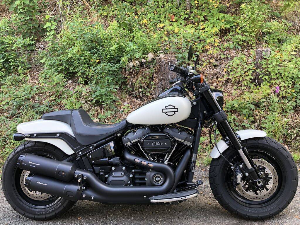 2019 Harley-Davidson Fat Bob 114 Bonneville Salt Denim