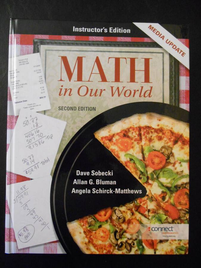 MATH in Our World, Instructor 2nd edition