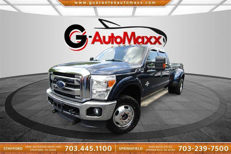 2015 FORD F-350 F350 F 350 SUPER DUTY Lariat Crew Cab LB DRW 4WD WE FINANCE BA