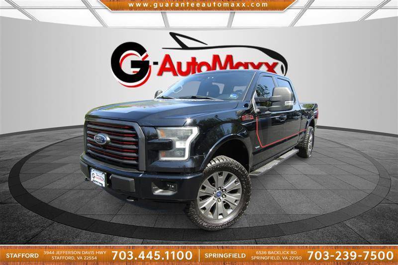 2016 FORD F-150 F150 F 150 Lariat SuperCrew LB 4WD WE FINANCE BAD CREDIT
