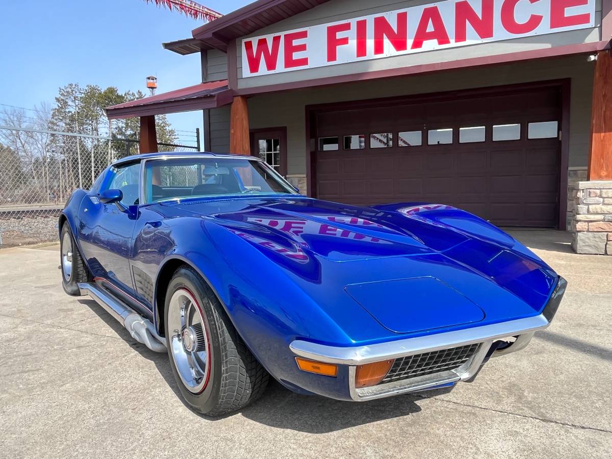 1972 CHEVY CORVETTE COUPE , AUTO #S MATCHING MOTOR ! HARD TO FIND