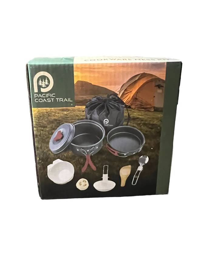 Pacific Coast Trail 10-Piece Cookware Mess Kit
