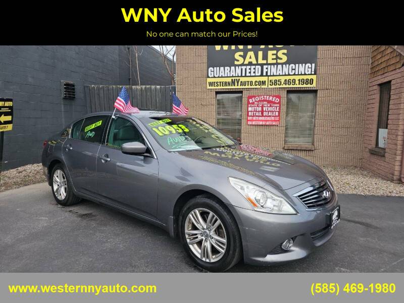2012 Infiniti G37 Luxury AWD (BUDGET FRIENDLY-NYS INSPECTED)