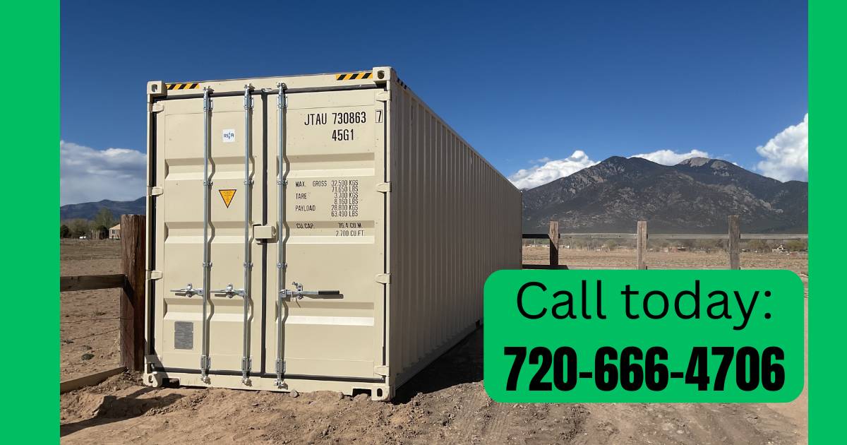 Massive Shipping Container Deals – Call Now! 720-666-4706