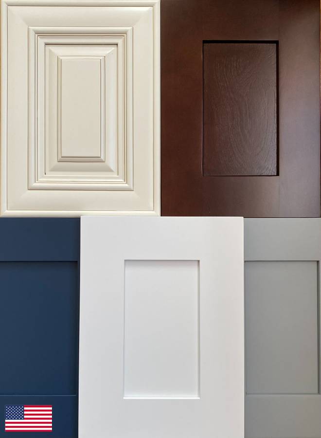 Kitchen Cabinets White Shaker Gray Shaker Traditional Raised Panel