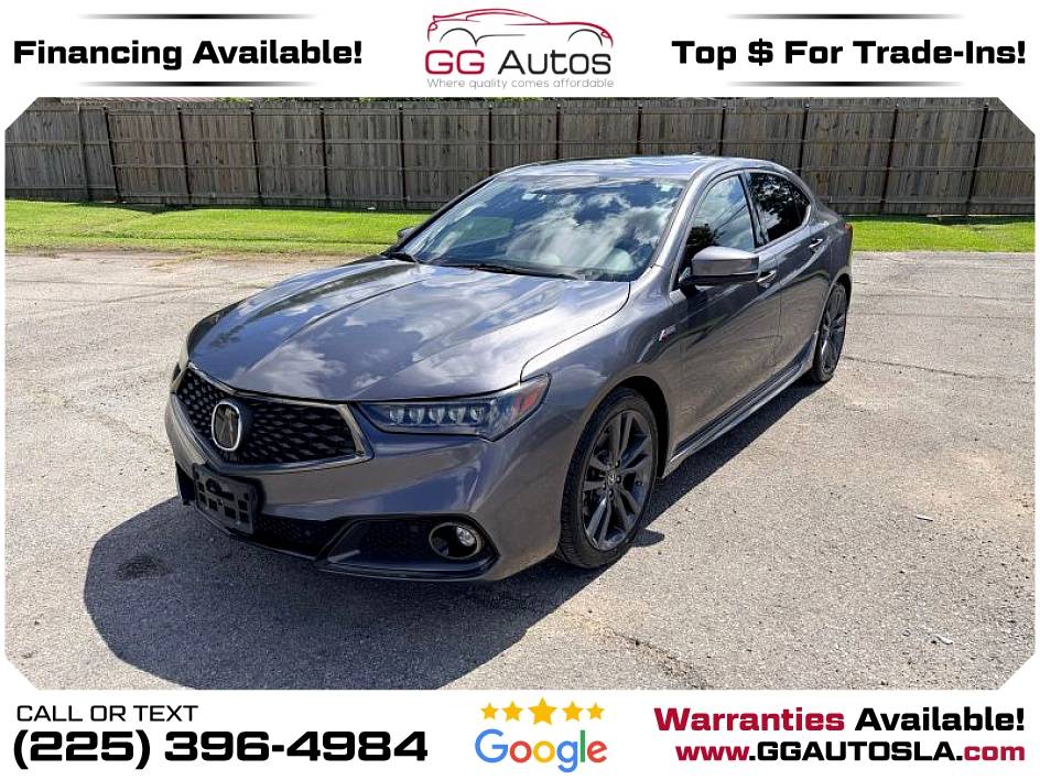2018 Acura TLX 35 wTechnology Pkg A-SPEC Pkg Sedan 4D
