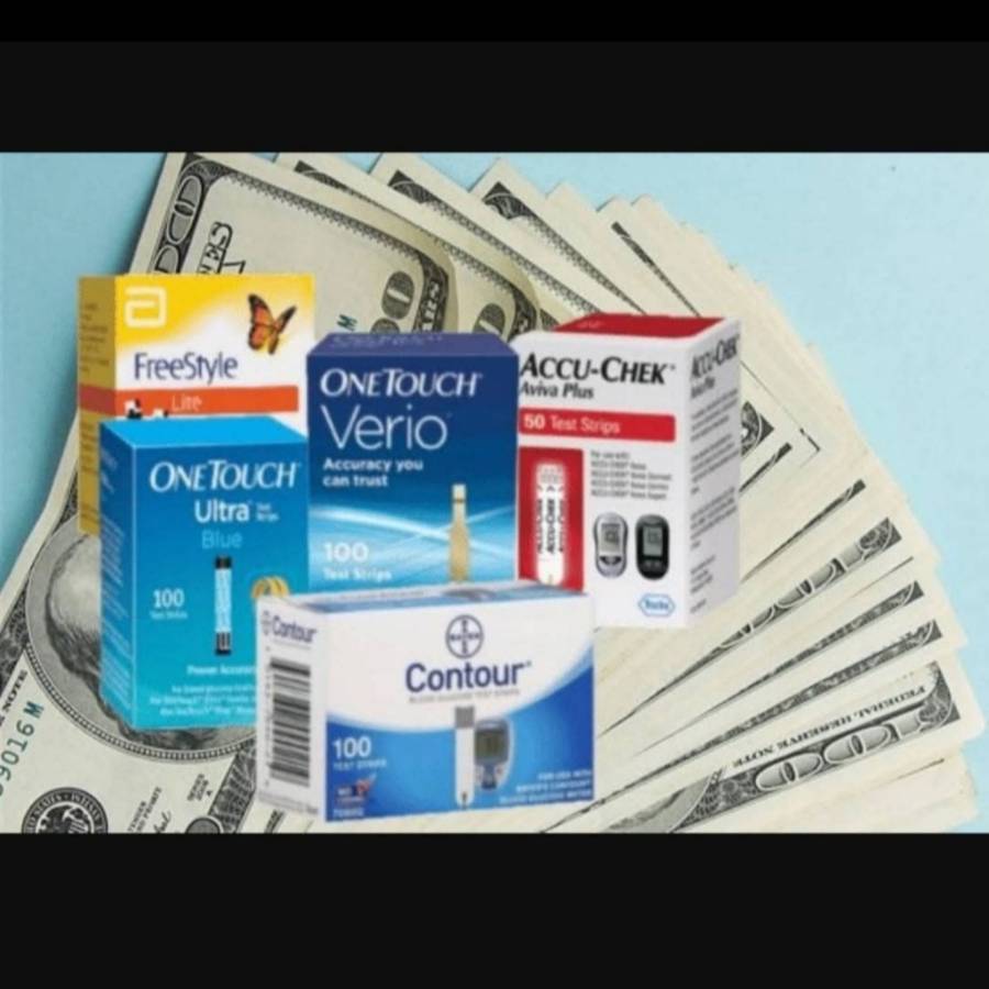 Cash for diabetic strips and more