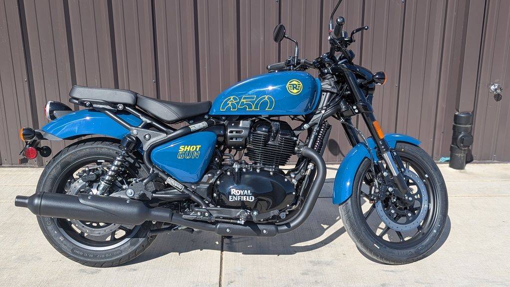 2024 Royal Enfield Shotgun 650 Plasma Blue