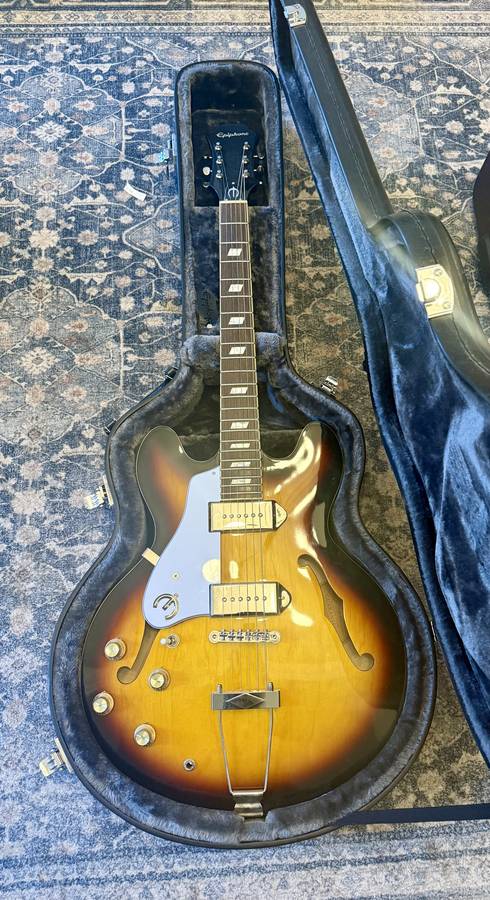 2014 Left-Handed Epiphone Casino Limited Edition, Vintage Sunburst