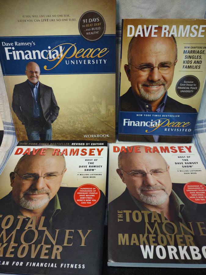 Dave Ramsey book lot (4) excellent