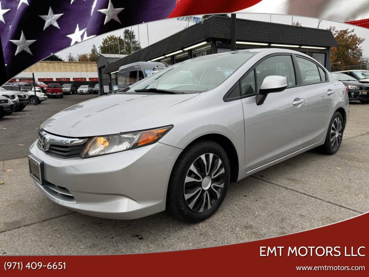 2012 Honda Civic LX 4dr Sedan 5A