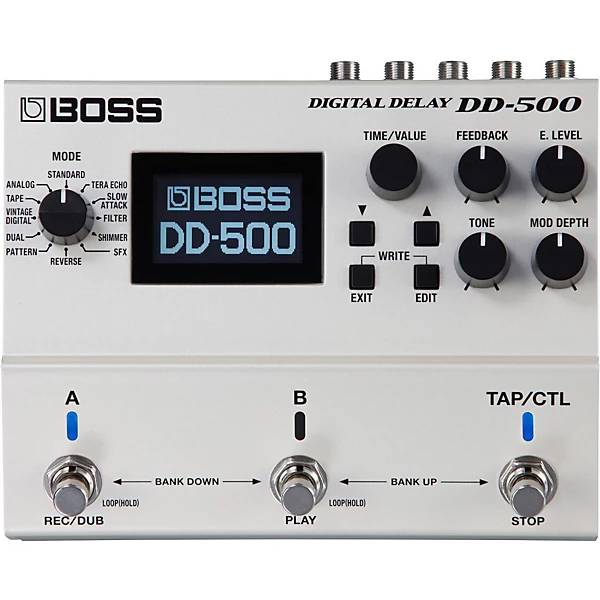 BOSS DD-500 Digital Delay Guitar Effects Pedal, LIKE-NEW