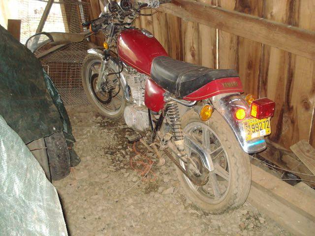 Trade '78 Yamaha SR 500 thumper + cash For farm atv/utv