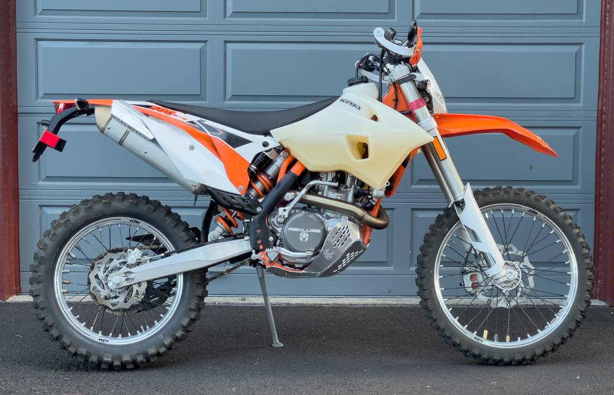 2015 KTM 500 EXC 7860 miles / 260 hours