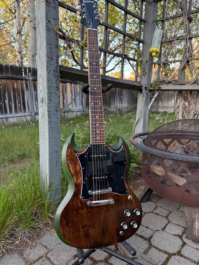 Epiphone SG Electric Guitar with P-90’s and unique finish
