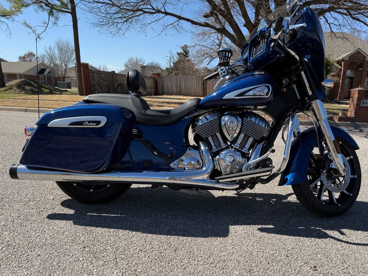 2022 Indian Chieftain Limited with only 18,813 miles