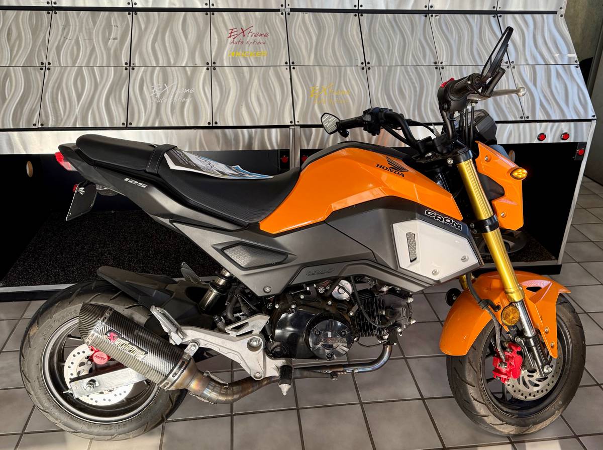 2020 Honda Grom with 648 miles