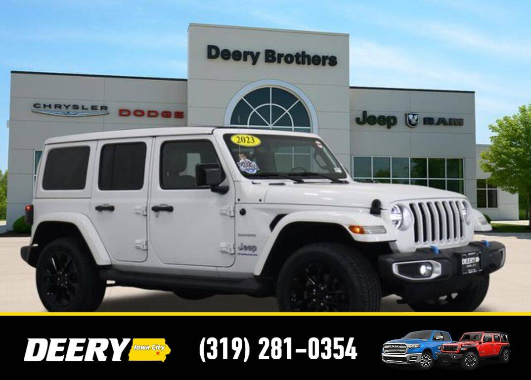 2023 Jeep Wrangler 4x4 SUV 4xe Sahara 4x4