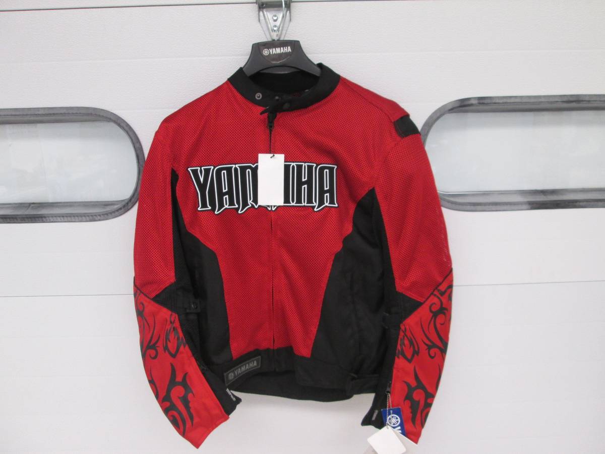 Yamaha Red Mesh Biker Jacket