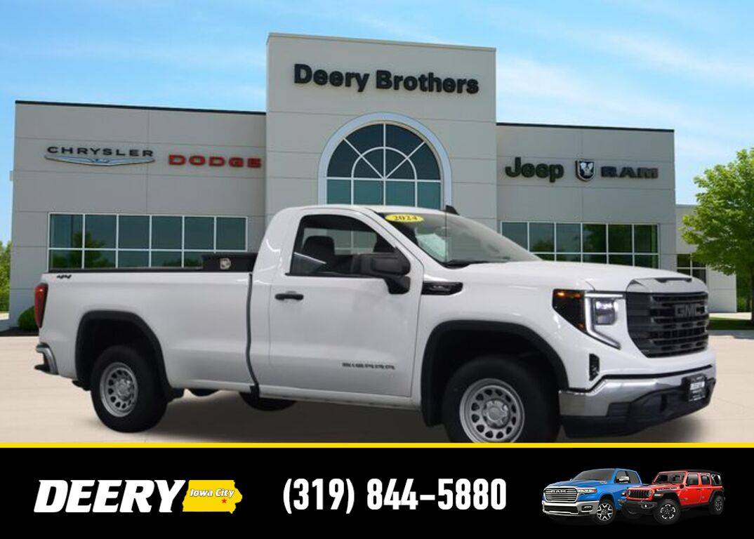 2024 GMC Sierra 1500 4x4 Truck Regular Cab Pro 4x4