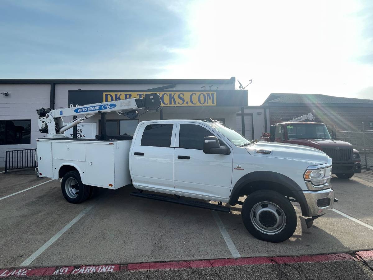 2024 RAM 5500 4X4 DIESEL MECHANICS 6000LB CRANE TRUCK