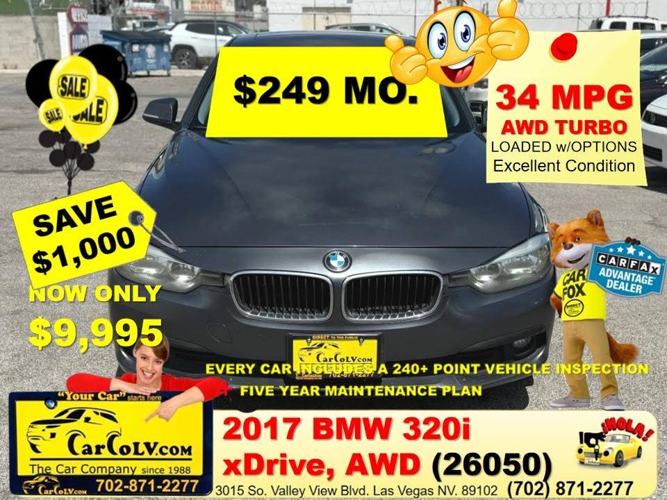 2017 BMW 320i Drive, AWD