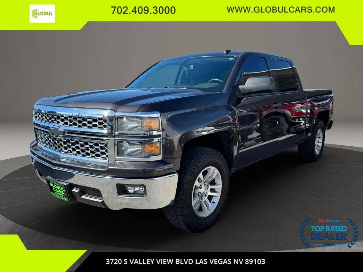 2014 Chevrolet Chevy Silverado 1500 Crew Cab LT Pickup 4D 5 3/4 ft
