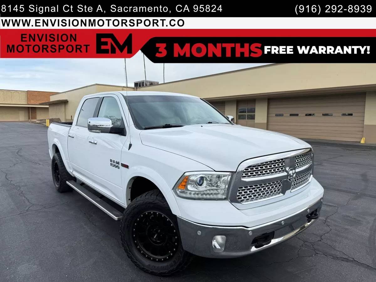 2017 Ram 1500 Crew Cab Laramie Diesel 4X4 WE FINANCE