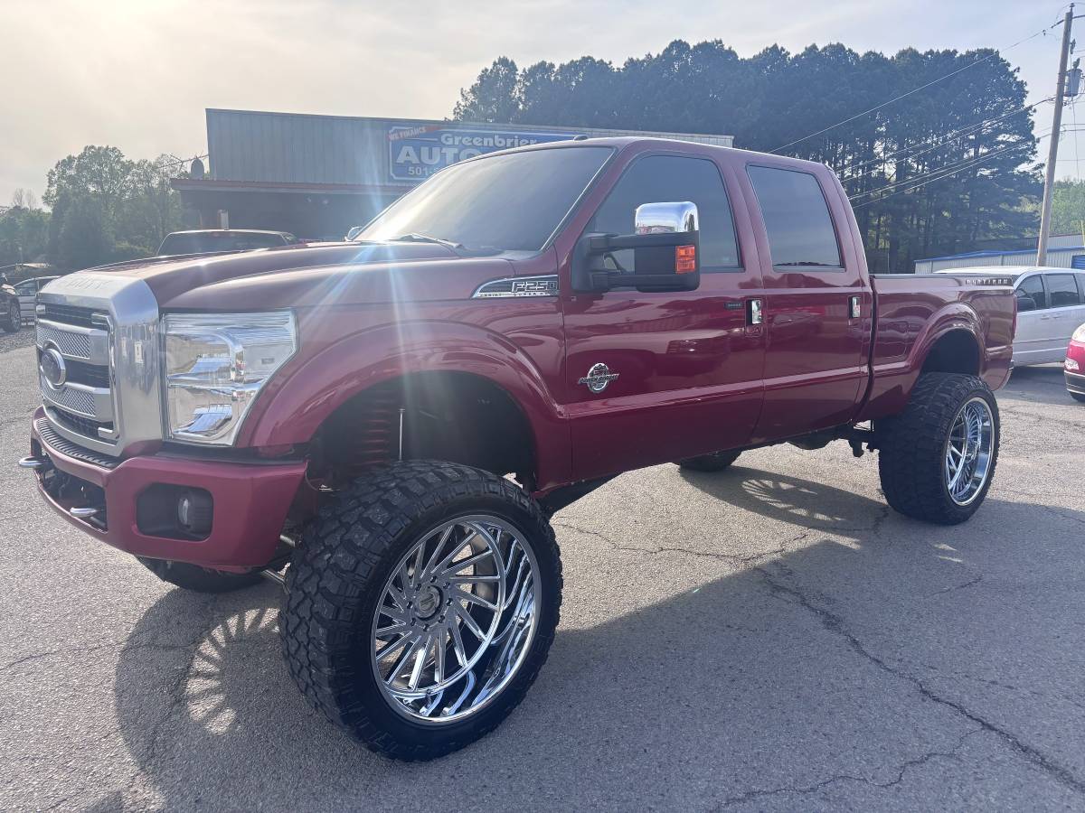 2014 Ford F250 4x4 Platinum